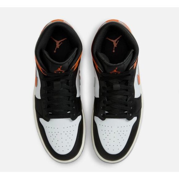 Nike Air Jordan 1 Mid Black Toe Starfish DQ8426-801 Men\'s Size 9.5 main image 6